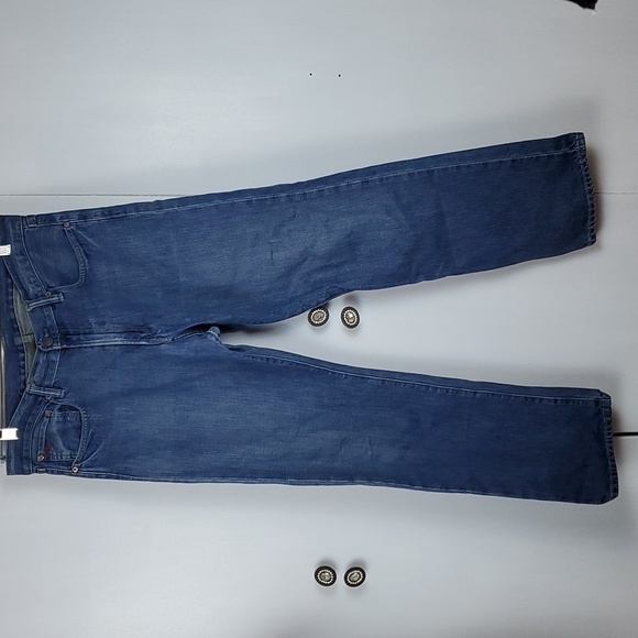 Polo Ralph Lauren Dark Wash Classic Fit 5 Pocket Denim Jeans Sz.34 X 32 - Picture 1 of 8